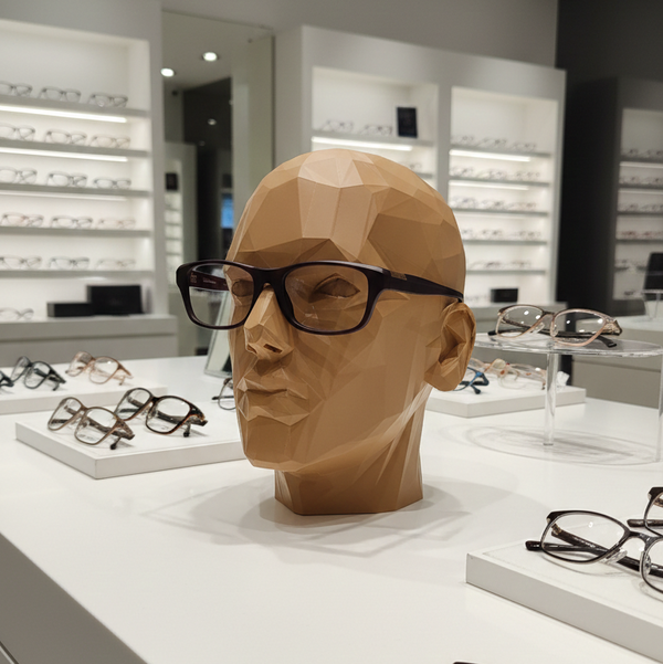 Cabeça Masculino Low Poly