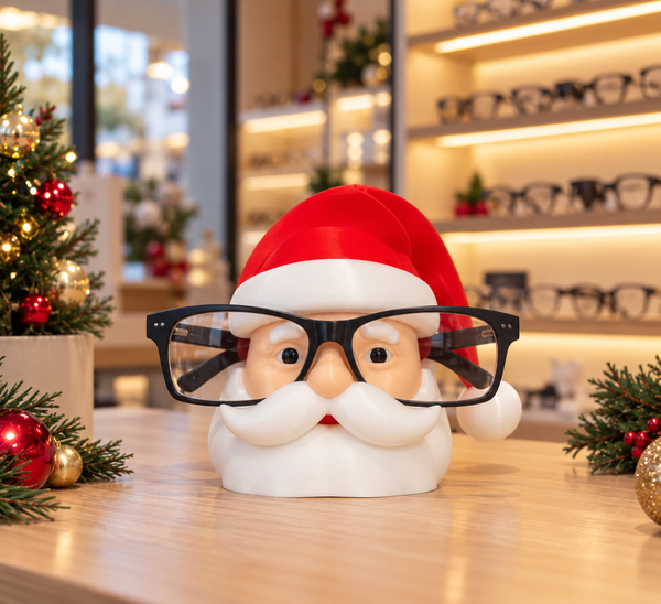 Papai Noel — Expositor de Óculos 3D