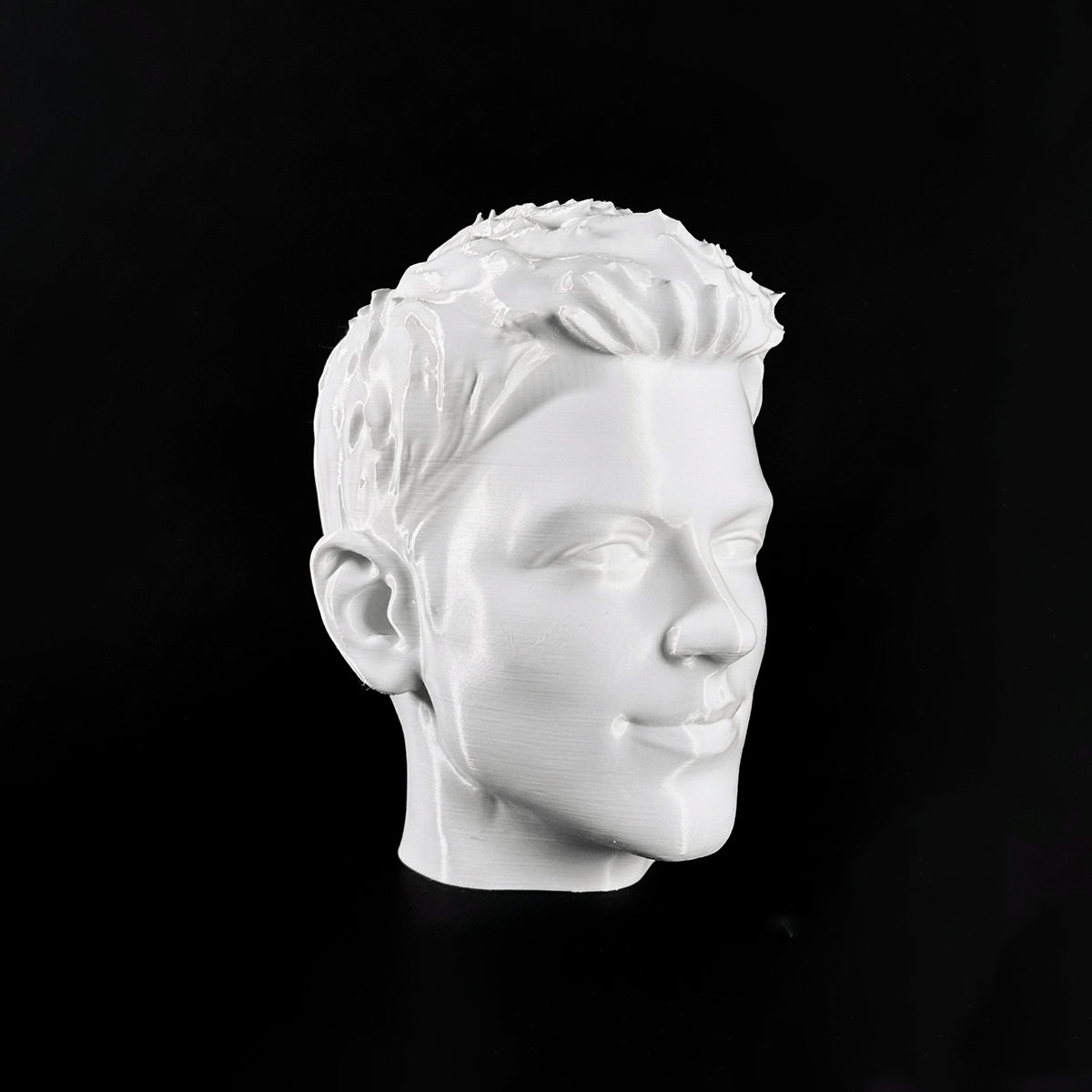 Murilo Cabeça Masculina Faces 3D